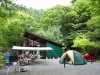 入川渓谷夕暮キャンプ場
